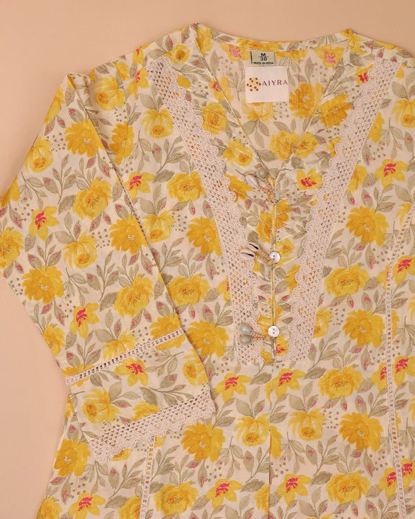 YELLOW ROSETTE SET