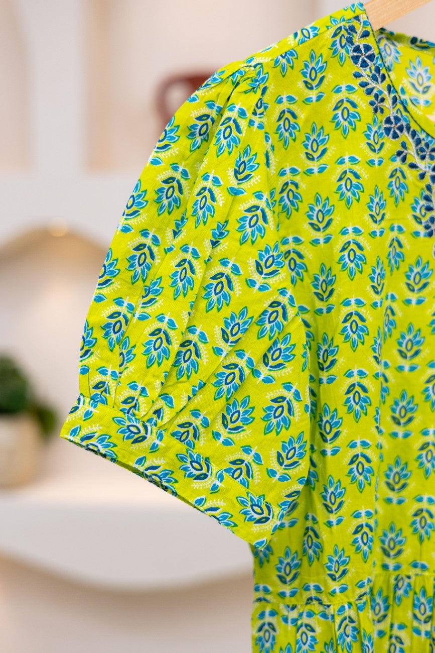 PARROT PERCH DRESS