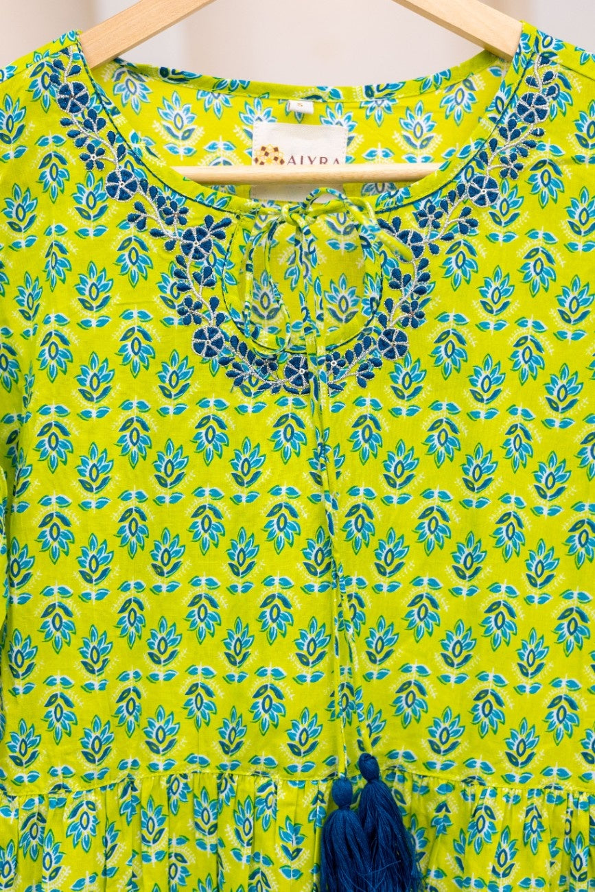 PARROT PERCH DRESS