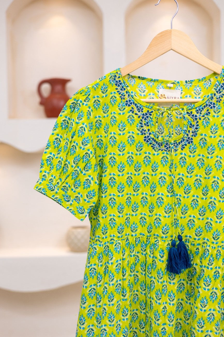 PARROT PERCH DRESS