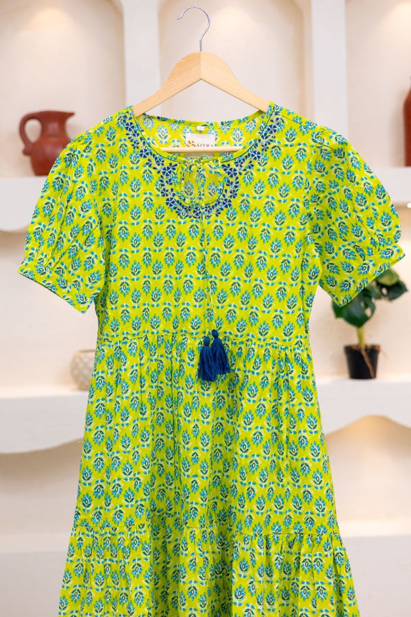 PARROT PERCH DRESS