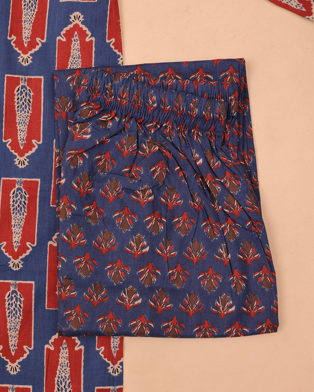 COTTON CASUAL BLUE SET
