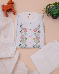 KADHI COTTON PLEATED SET