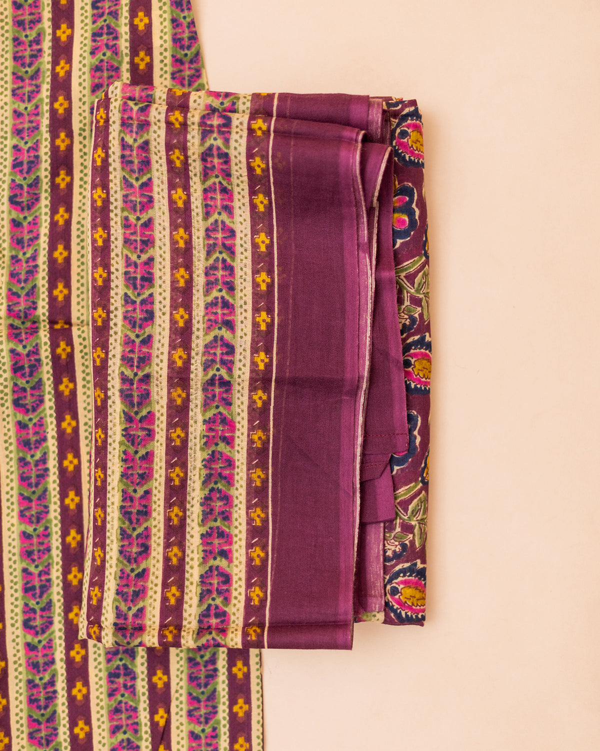 STRAIGHT CUT PURPLE SET
