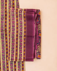 STRAIGHT CUT PURPLE SET