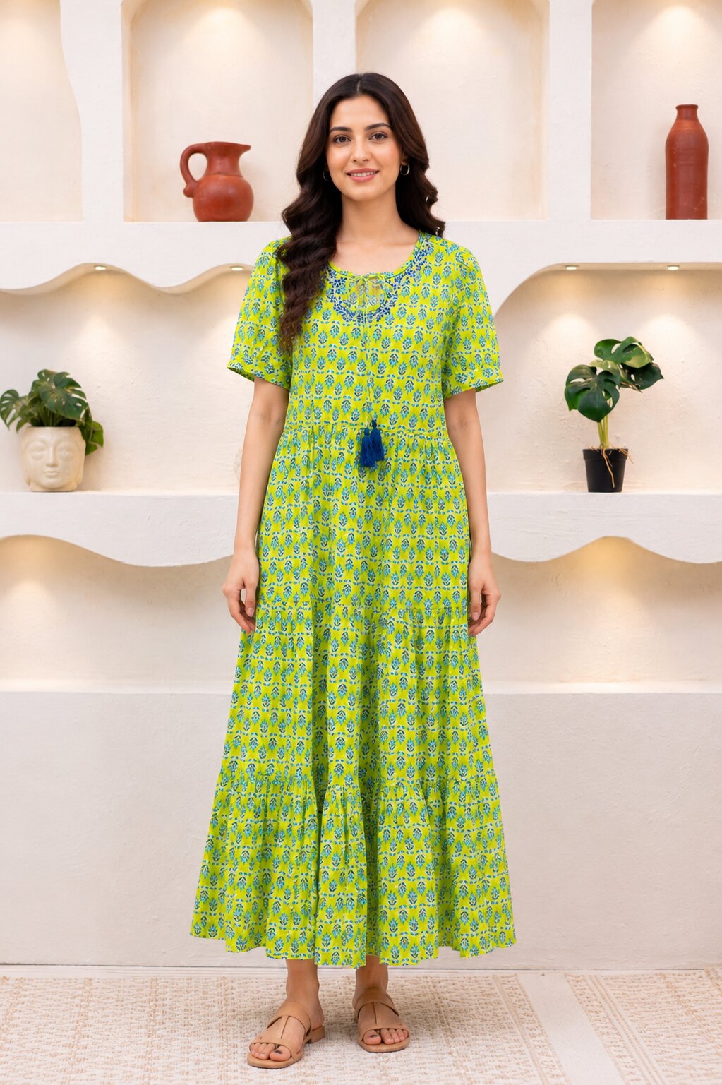 PARROT PERCH DRESS