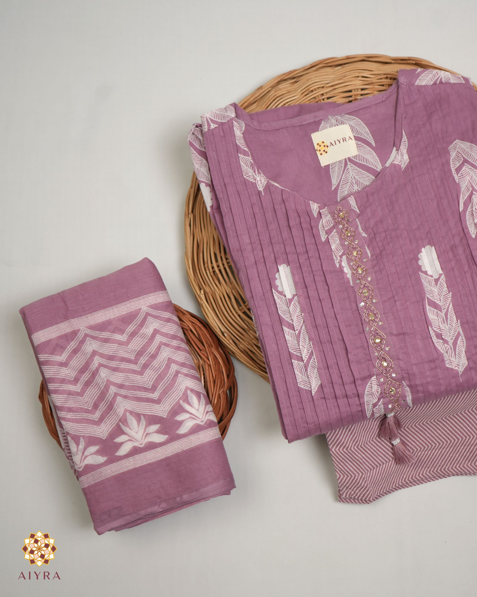 MAUVE BLUSH SET