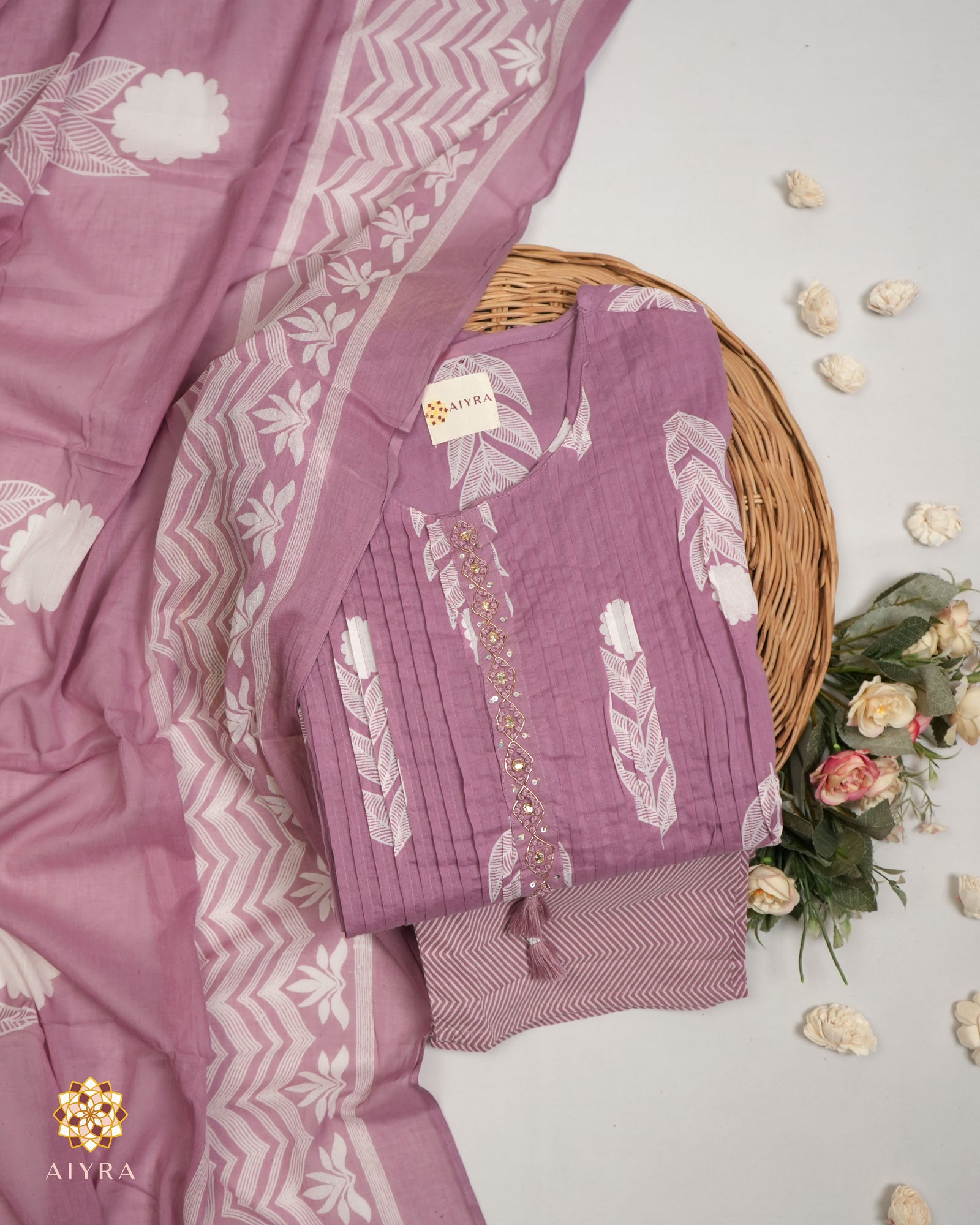 MAUVE BLUSH SET