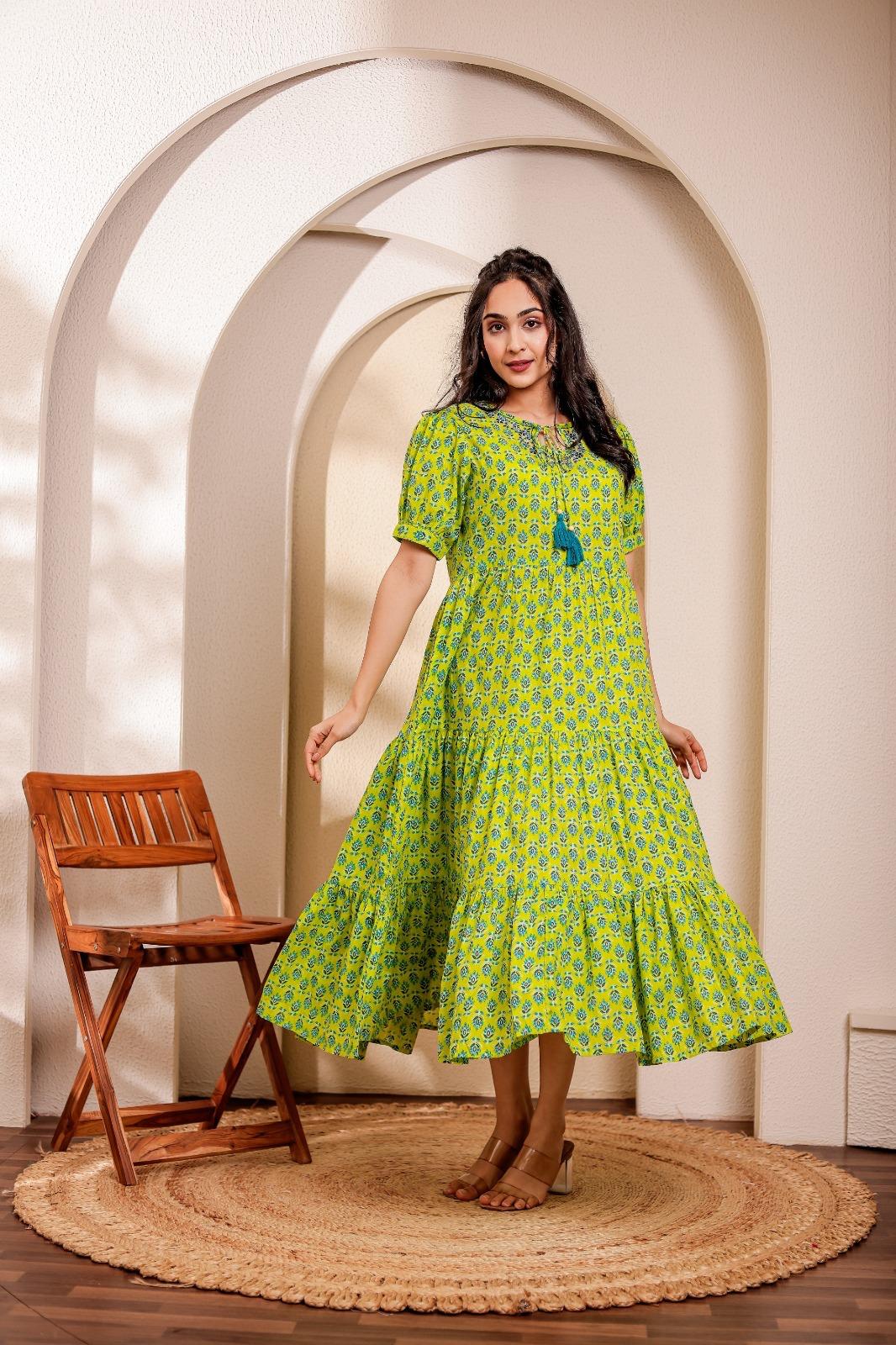 PARROT PERCH DRESS