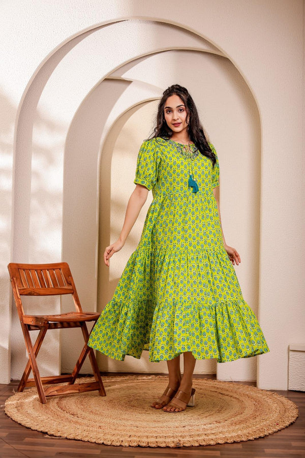 PARROT PERCH DRESS