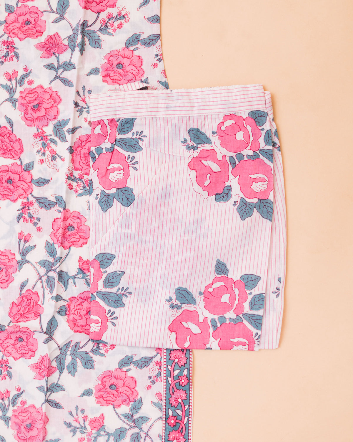SPEGATTI PINK FLORAL SET
