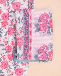 SPEGATTI PINK FLORAL SET
