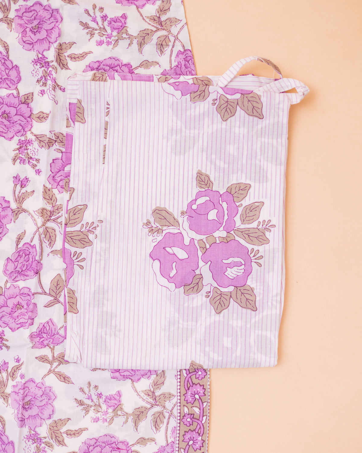 SPEGATTI PURPLE FLORAL SET