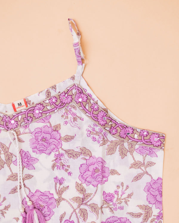 SPEGATTI PURPLE FLORAL SET