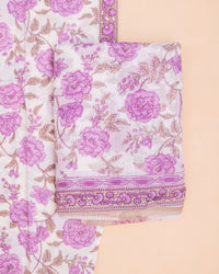 SPEGATTI PURPLE FLORAL SET