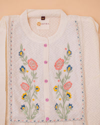 KADHI COTTON PLEATED SET
