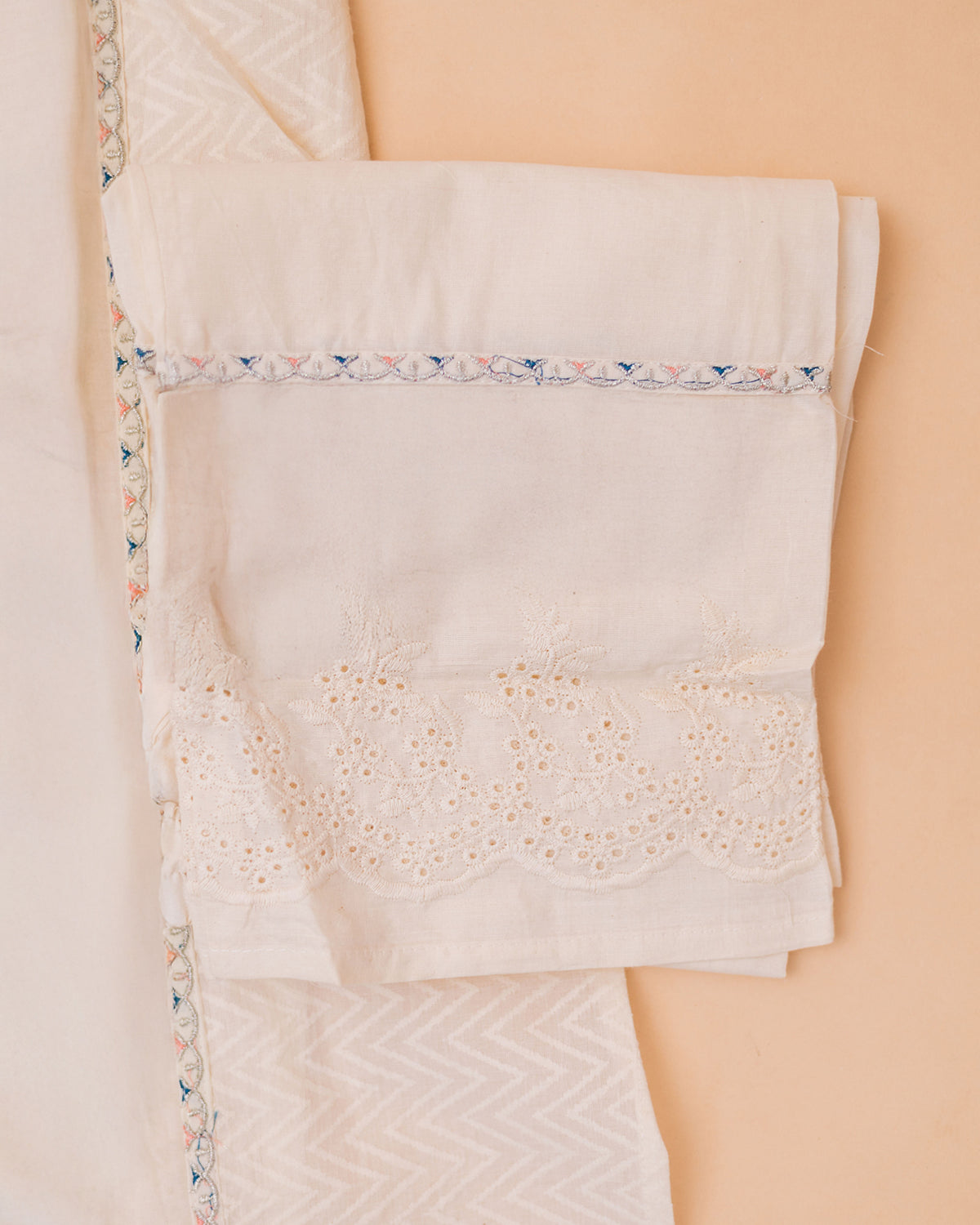 KADHI COTTON PLEATED SET
