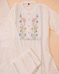 KADHI COTTON PLEATED SET