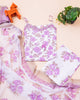 SPEGATTI PURPLE FLORAL SET