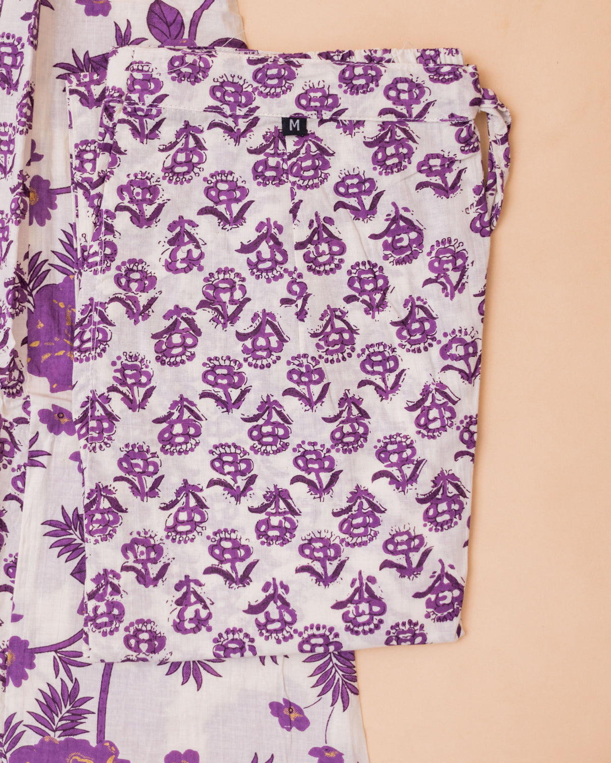 PURPLE PRINTED SET