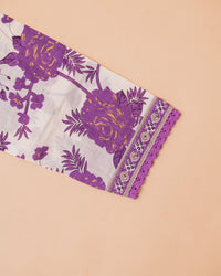 PURPLE PRINTED SET