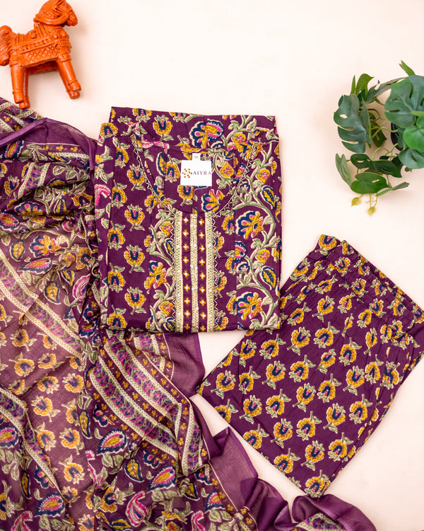 PURPLE UMBRELLA SET